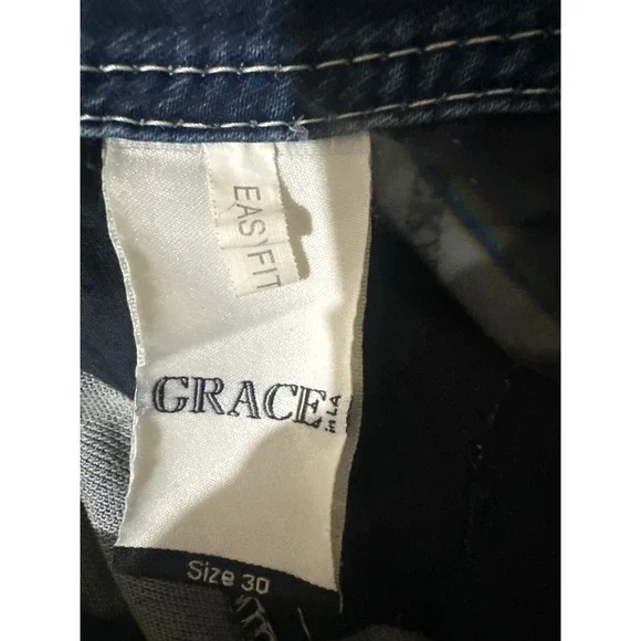 GRACE in LA Womens Bootcut Jeans  Size 30 Waist - Picture 9 of 10